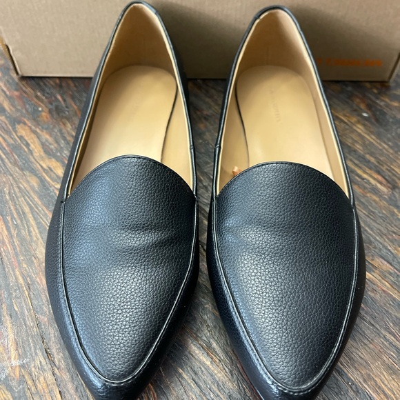Black Leather Loafers - Picture 2 of 5